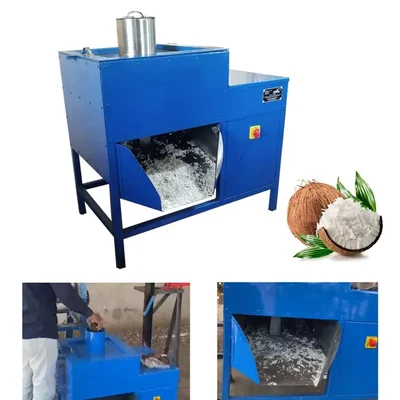 Heavy Duty Coconut Scrapper Machine with 1HP Motor, 120 kg/Hour